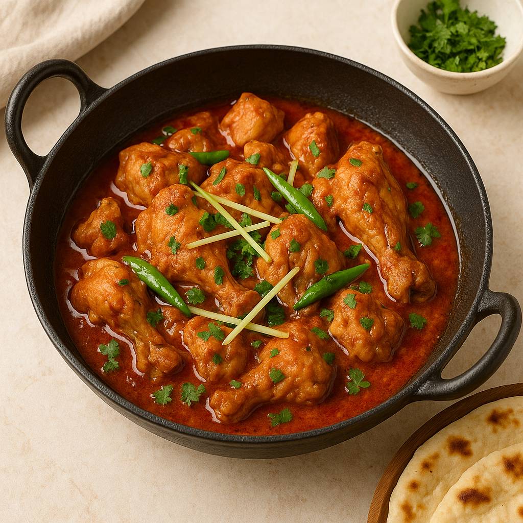 Authentic Chicken Karahi – Ready in 30 Minutes